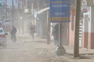 Advierten por fuertes rachas de viento para hoy, en Durango