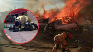 ¡Héreo sin capa!, ¿Quién es el bombero duranguense que conmovió a las redes tras combatir incendio?