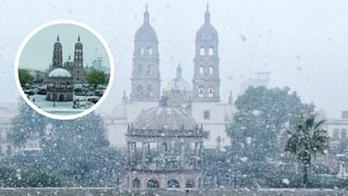 Tormenta invernal en Durango: Así fue la última vez que nevó en la capital