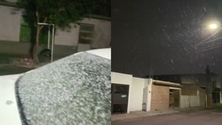 Tormenta invernal en Durango: está nevando, la capital se pinta de blanco | VIDEO