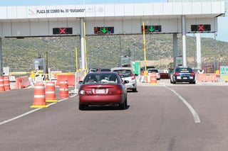 Aumentan tarifas en la 'Supercarretera' Durango-Mazatlán