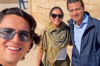 ¿Vacacionando? Captan a Peña Nieto en Egipto