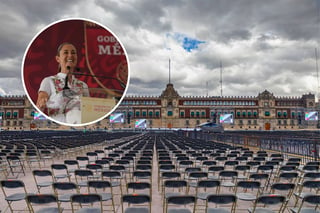 100 días de Gobierno: Alistan preparativos para evento de Sheinbaum en el Zócalo