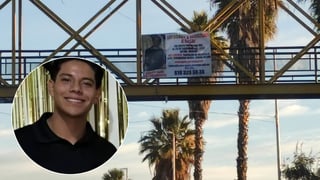 Con lonas, siguen buscando a Carlos Adán, joven que desapareció en Navidad en Durango