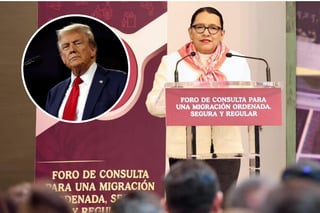 Crisis Migrantes: Estamos abiertos al diálogo con gobierno de Trump, afirma Rosa Icela Rodriguez