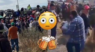 ¡Venía a Durango!, vuelca tráiler con cerveza; 400 personas realizaron rapiña | VIDEO