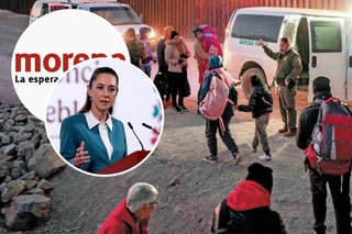 Crisis Migrantes: Morena respalda agenda migratoria de Sheinbaum tras llegada de Trump