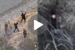 Captan a supuestos miembros de un cártel disparando contra agentes fronterizos | VIDEO