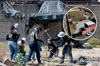 Caso Teuchitlán: Madres buscadoras exhiben crematorios y restos previo al ingreso a la prensa