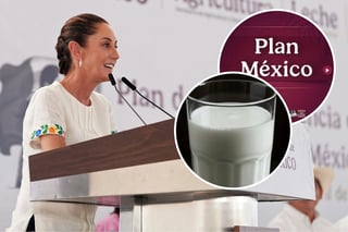 Plan México: Claudia Sheinbaum anuncia lanzamiento de Leche para el Bienestar