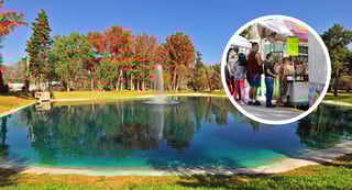 Un chapuzón, juegos y desayuno al aire libre: así se disfruta el Parque Guadiana en familia