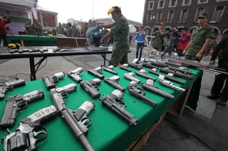 Al año entran 250 mil armas ilegales 