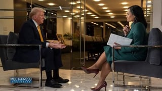 Trump descarta tercer mandato; buscará un 'gran republicano para' 2028