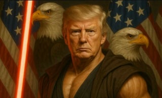 Trump celebra el día de Star Wars como Sith