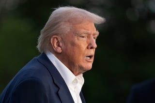 Le tienen miedo a carteles: Trump 