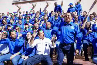 Trabajo y no palabras o mercadotecnia; Toño Ochoa, ejemplo de resultados: PAN