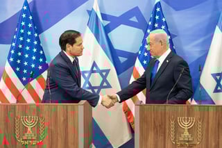Rubio mantiene nueva conversación telefónica con Netanyahu sobre Gaza
