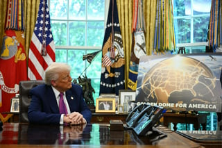 Trump anuncia construcción de una 'cúpula dorada' para proteger a EU