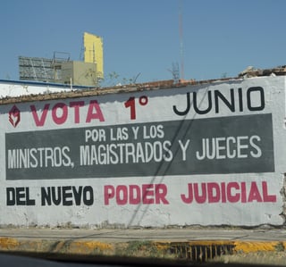 Se percibe apatía por elección judicial: CEM 