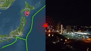 Terremoto de 7.6 grados sacude a Japón; hay alerta de tsunami | VIDEO