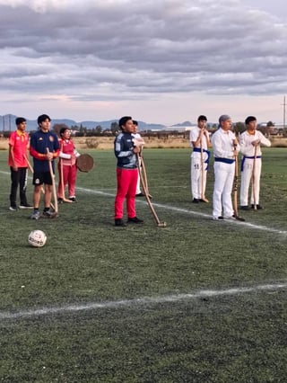 Partidazo en el inicio  de Pelota Purépecha 