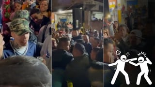 Festejo de Santa Fe Klan a la Virgen de Guadalupe, termina en riña