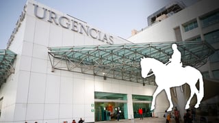 Hombre fallece en el Hospital General 450 tras accidente con un caballo en Canatlán