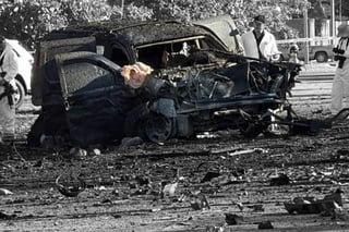 Fiscalía confirma coche bomba activado a distancia en Coahuayana; hay sospechosos identificados