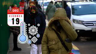 Viernes muy frío en la ciudad de Durango: ¿cómo será el clima la tarde de HOY 19 de diciembre?