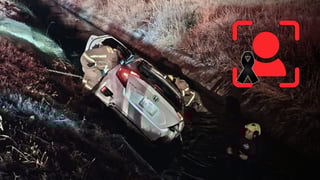 Identifican a hombre que murió tras caer en su automóvil a un canal en Lerdo de Tejada 