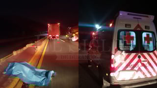 Operador de camión muere atropellado por su propia unidad en la Gómez Palacio-Cuencamé