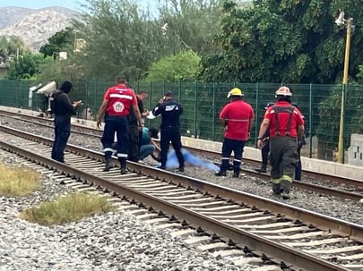Identifican a hombre que murió al caer del tren en Gómez Palacio