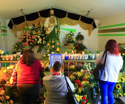 Duranguenses devotos veneran a San Judas Tadeo