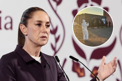 Caso Teuchitlán: 'Eso ya no existe en México'; Sheinbaum niega 'crímenes de lesa humanidad'