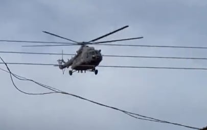 Marina 'peina' la Sierra de Durango, aparentemente buscando a 'El Guano'