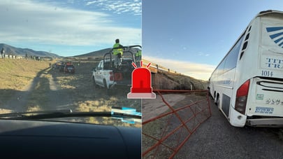 Accidente de autobús en la Durango-Torreón habría ocurrido luego de que chofer se quedara dormido