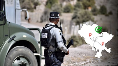 Zacatecas garantiza seguridad en carreteras para que duranguenses vayan al Festival Cultural