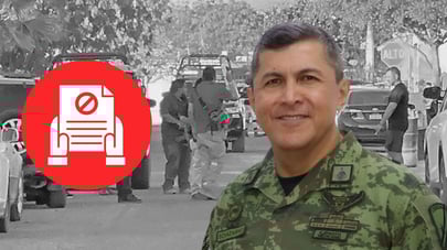 Renuncia secretario de Seguridad de Sinaloa, el general Óscar Rentería Schazarino