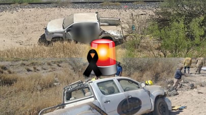 Volcadura de camioneta deja dos muertos y seis lesionados en la Gómez Palacio–Jiménez