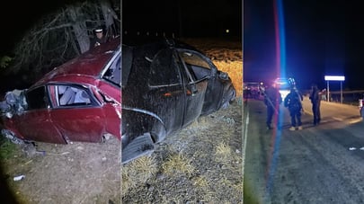 Trágico fin de semana carretero en Durango:  6 muertos