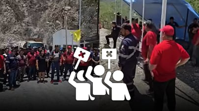 Sindicatos mineros en San Dimas amenazan con huelga contra First Majestic 