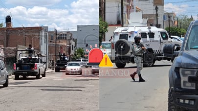 Guardia Nacional realiza nuevo operativo en la ciudad de Durango; esta vez fue en El Refugio