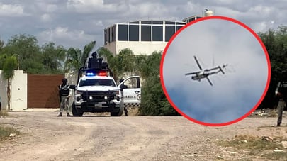 Nuevo operativo federal en Durango; ahora un helicóptero Black Hawk sobrevuela la capital