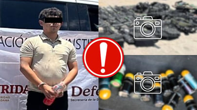 Gabinete de Seguridad confirma detenido y revela arsenal asegurado en anillo periférico de Durango