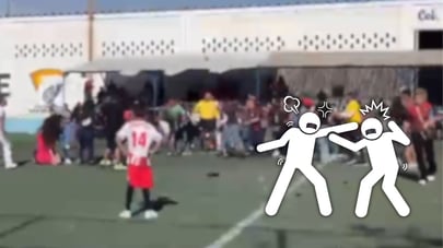 Padres protagonizan riña durante partido de futbol infantil en Gómez Palacio