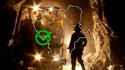 Durango mantiene avances en oro y zinc, pese a caída nacional de producción minera