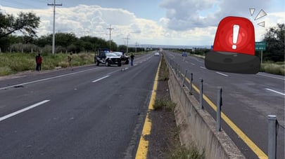 Hallan restos humanos esparcidos en carretera Durango-Zacatecas
