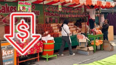 Muy malas ventas en verbena de la Independencia, reporta el pequeño comercio en Durango