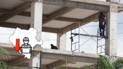 Sector de la construcción en Durango sufrío desaceleración durante julio 2026