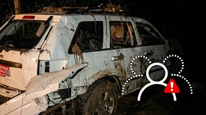 Localizan cuerpos de tres personas que fueron arrastradas por creciente de arroyo en Guanaceví